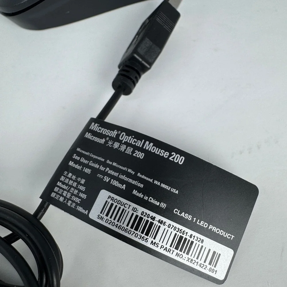 Microsoft optical mouse